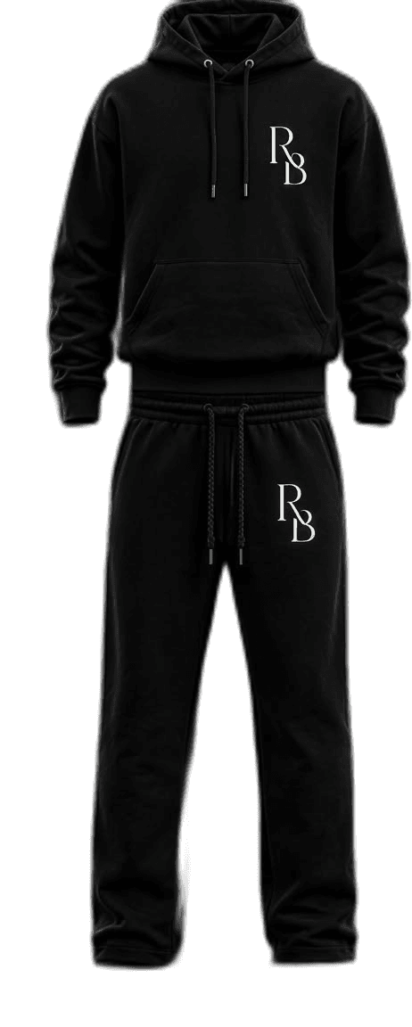 Krenari Tracksuit Onyx Black, Vorderseite